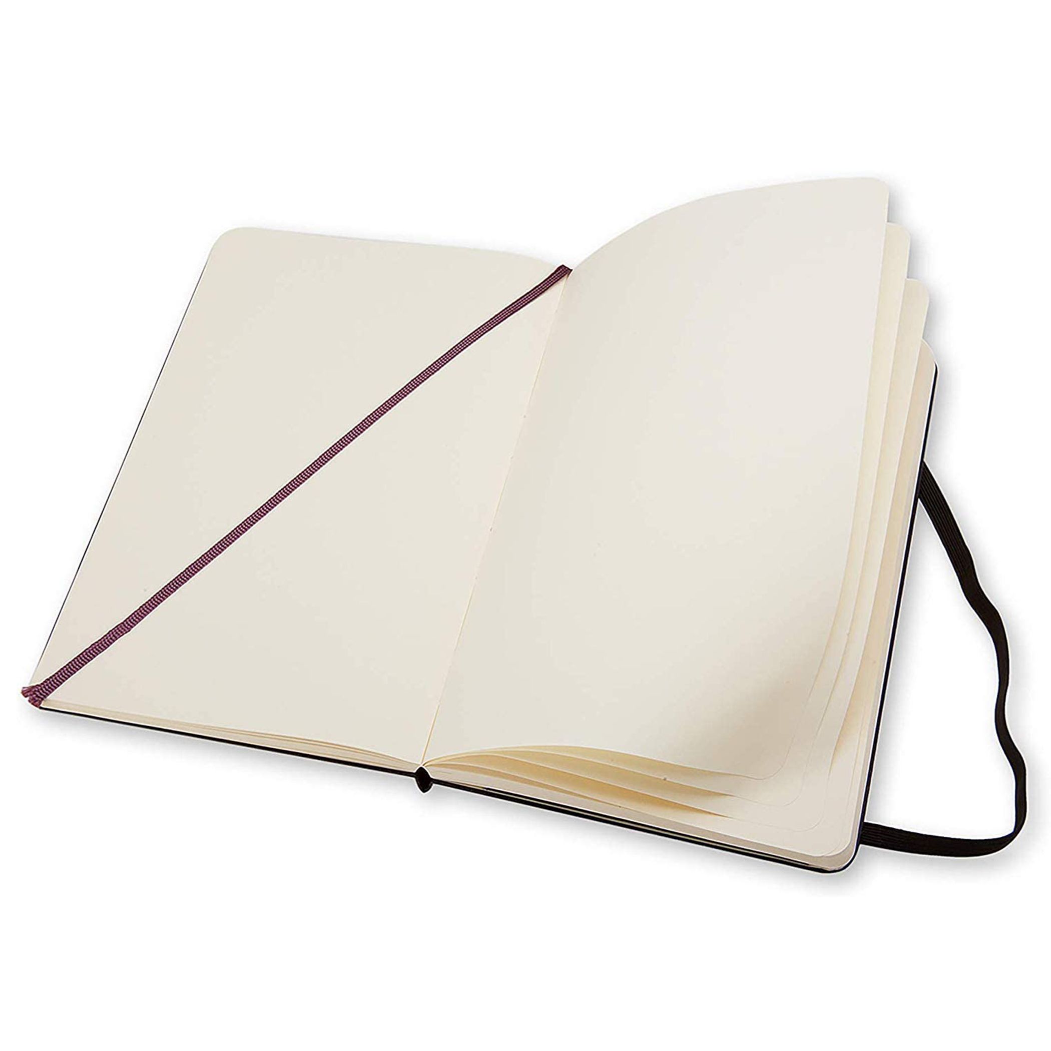 Moleskine Classic Notebook, Pocket, Plain, Black, Hard Cover (3.5 x 5.5)