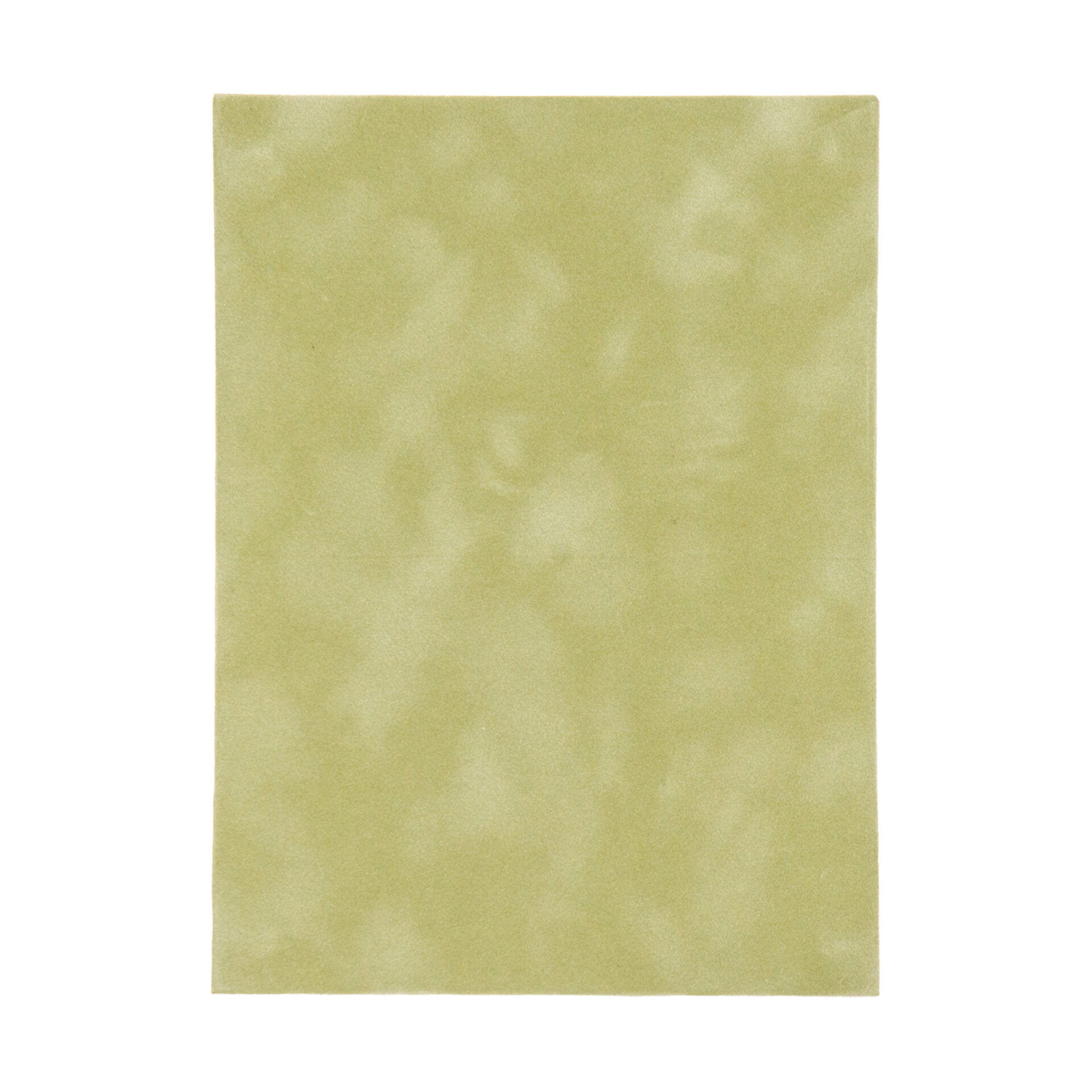 Suede Invitation Panel (Panel Only) - Asparagus