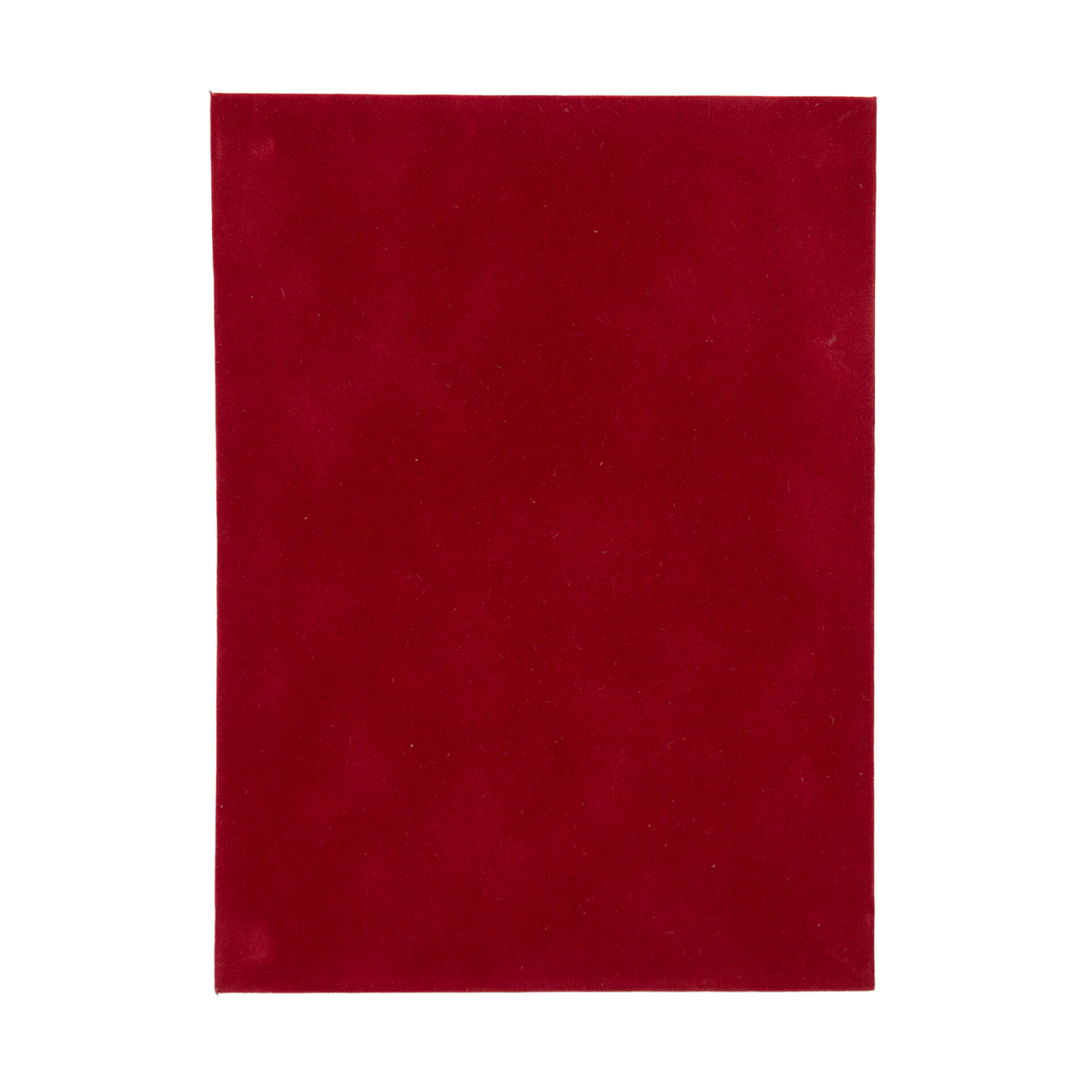 Suede Invitation Panel (Panel Only) - Flame