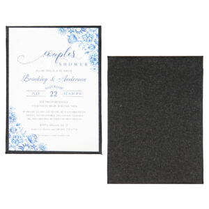 Linen Invitation Panel