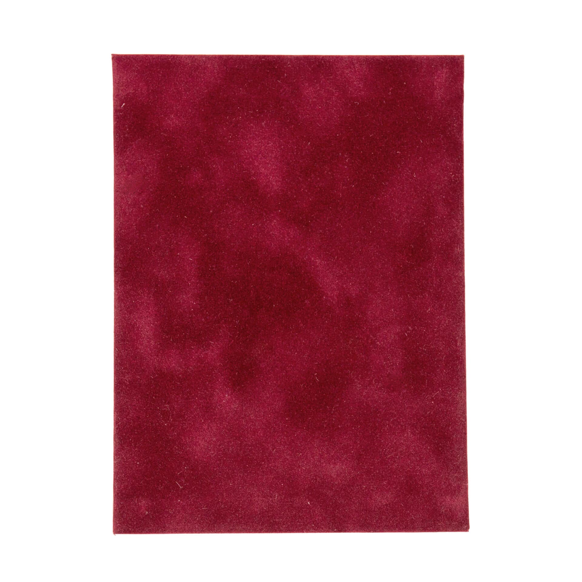 Suede Invitation Panel (Panel Only) - Merlot