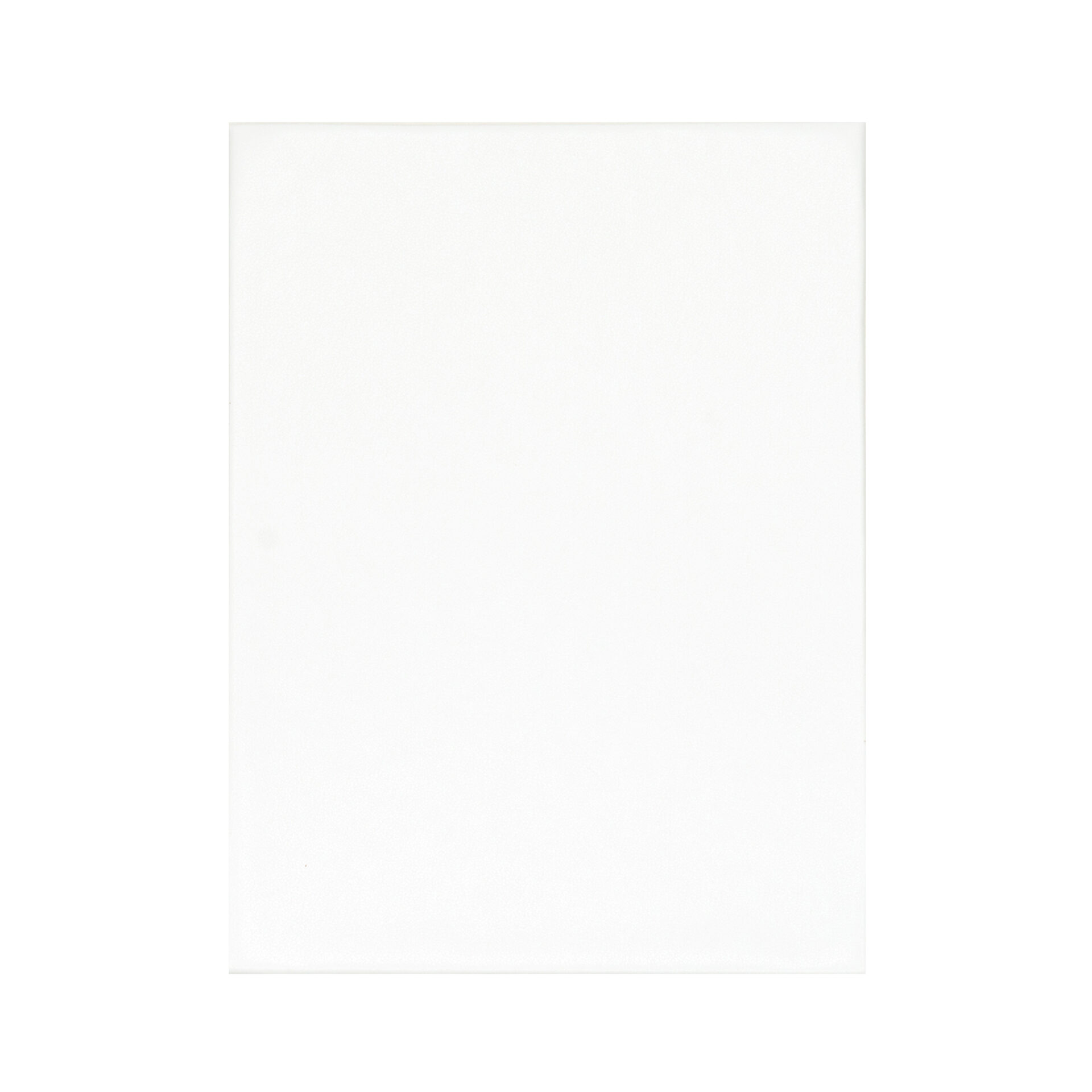 Leather Invitation Panel (Panel Only) - White